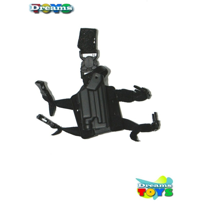 1/6 Holster rigido negro Minitimes