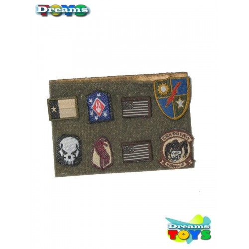 1/6 Set Parches Flagset