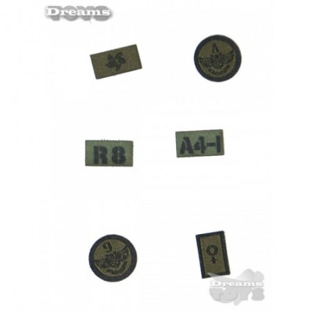 1/6 Set de parches SDU Modeling