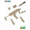 1/6 Rifle de Asalto camo arena Minitimes