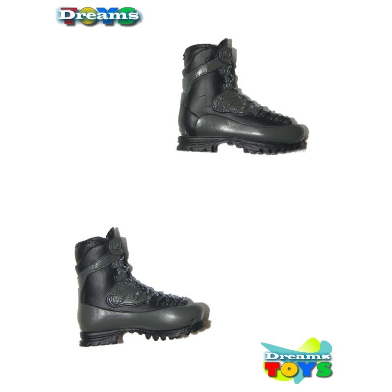 1/6 Par de botas plasticas pivote MiniTimes