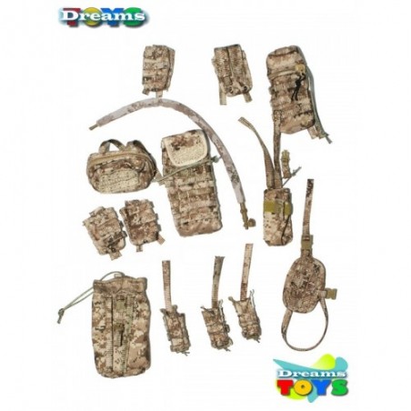 1/6 Set pouchs camo Minitimes