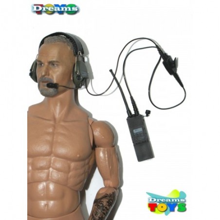 1/6 Radio c/diadema Flagset