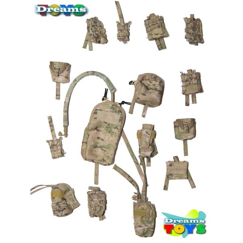1/6 Set pouchs multicam MiniTimes