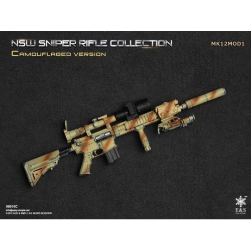 1/6 NSW Sniper Rifle TAC 338 (Camouflaged Version)