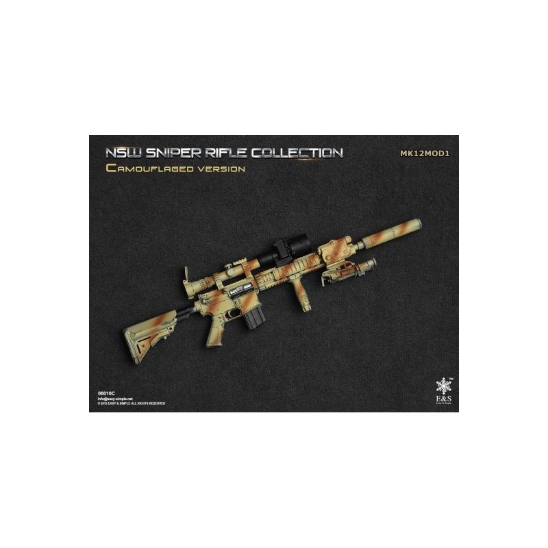 1/6 NSW Sniper Rifle TAC 338 (Camouflaged Version)