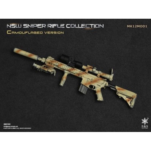 1/6 NSW Sniper Rifle TAC 338 (Camouflaged Version)