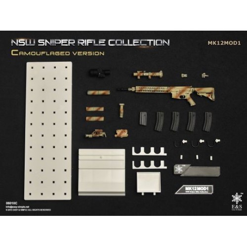 1/6 NSW Sniper Rifle TAC 338 (Camouflaged Version)