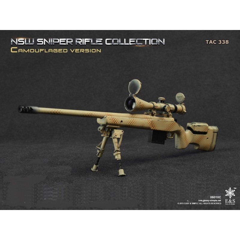 1/6 TAC 338 - NSW Sniper Rifle (Camo Version)
