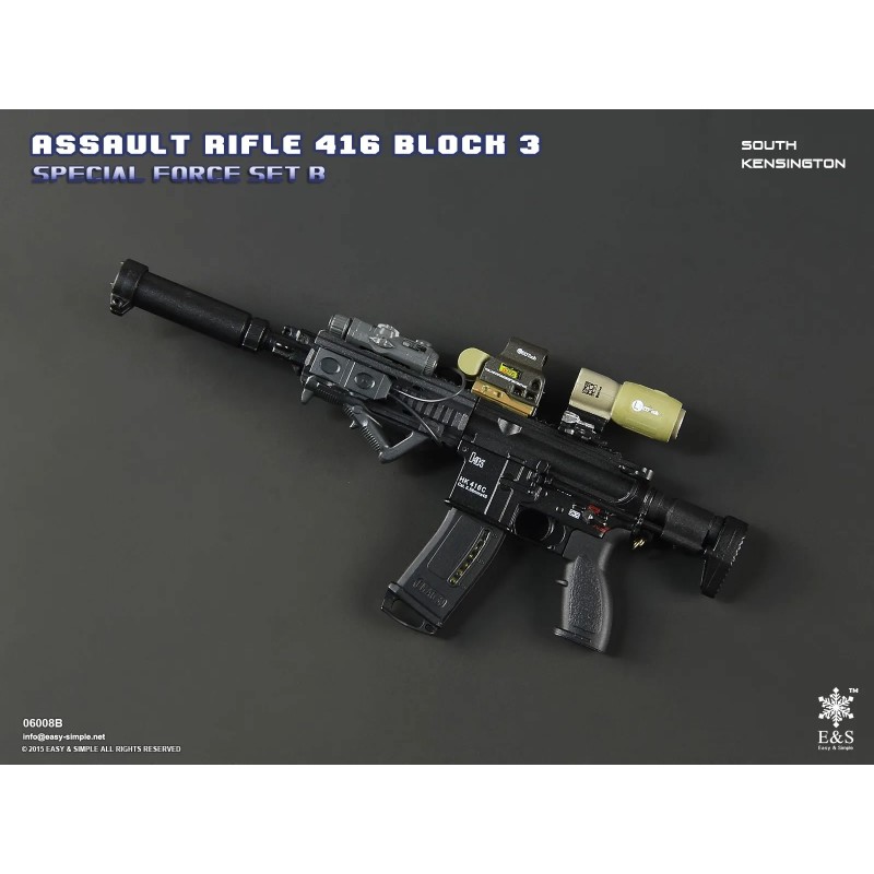 1/6 ABBOTTABAD - Assault Rifle 416 Block 3