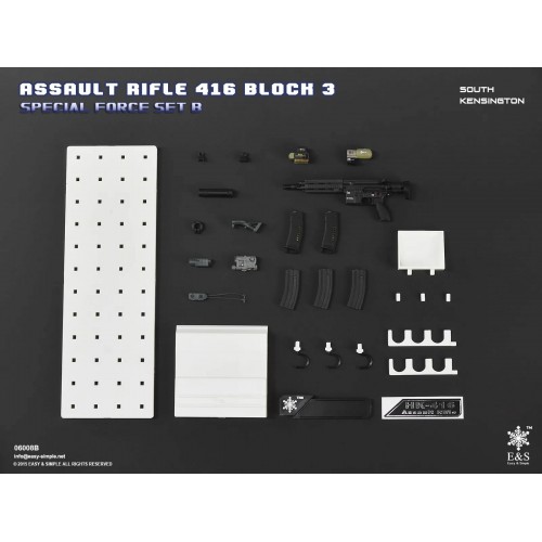 1/6 ABBOTTABAD - Assault Rifle 416 Block 3