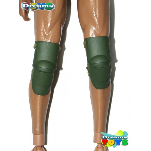 1/6 Par de rodilleras rigidas Flagset
