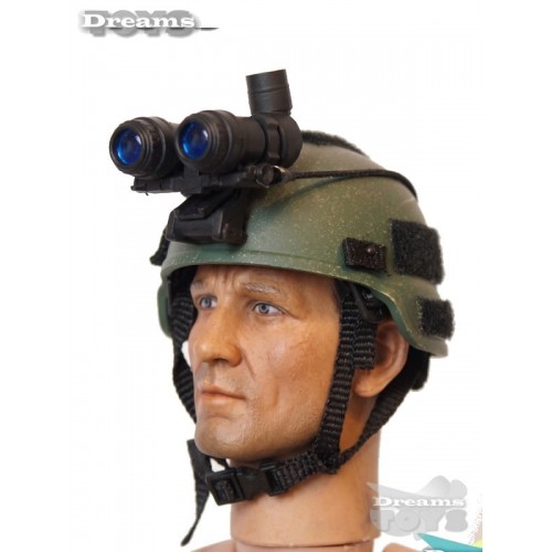 1/6 Casco c/ vision nocturna Flagset