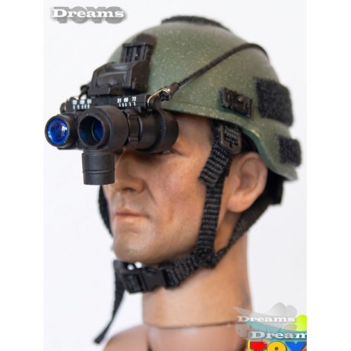 1/6 Casco c/ vision nocturna Flagset