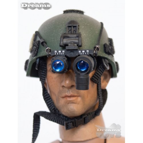 1/6 Casco c/ vision nocturna Flagset