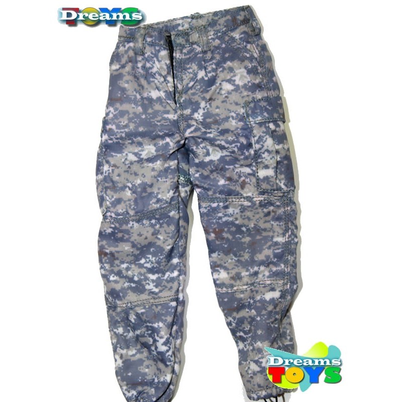 1/6 Pantalon Camo Azul Dam Toys