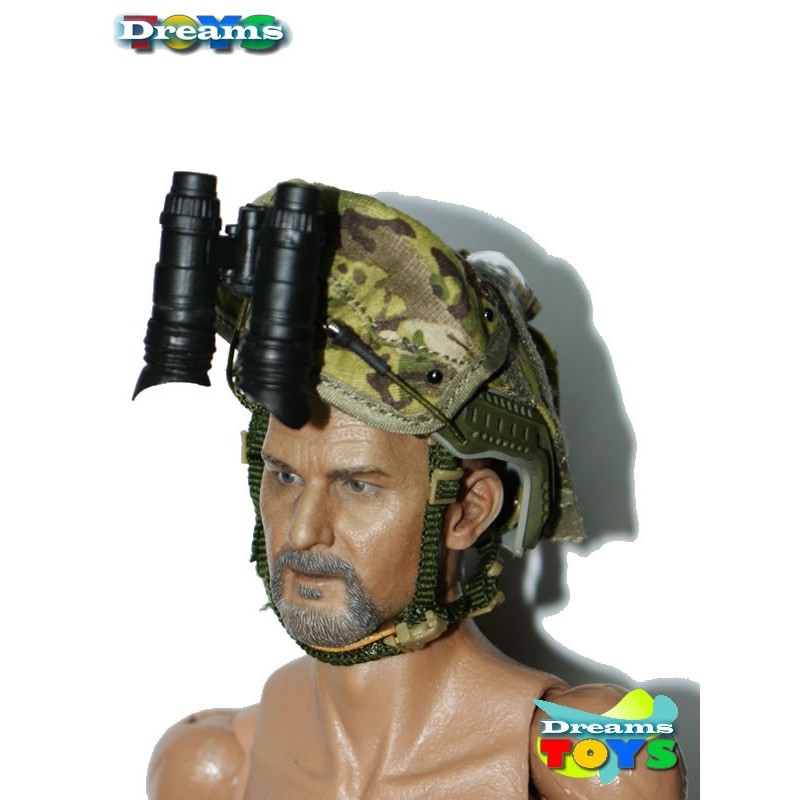 1/6 Casco Fast c/ protecciones Flagset