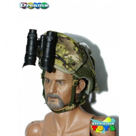 1/6 Casco Fast c/ protecciones Flagset