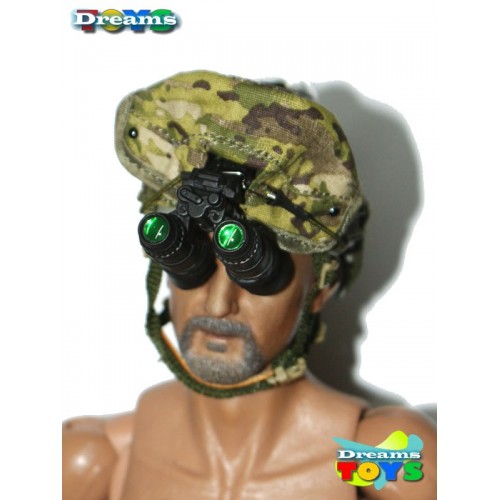 1/6 Casco Fast c/ protecciones Flagset
