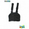 1/6 Piernera negra Flagset