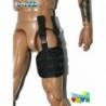1/6 Piernera negra Flagset