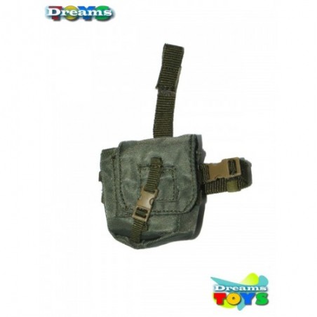 1/6 Maleta piernera verde Flagset
