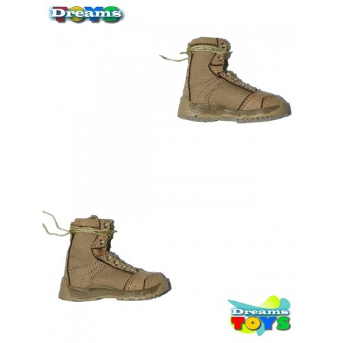 1/6 Par de botas tela Flagset
