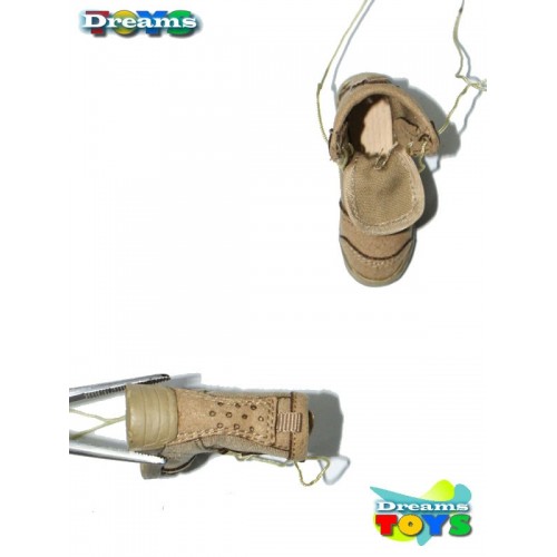 1/6 Par de botas tela Flagset