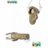 1/6 Par de botas tela Flagset