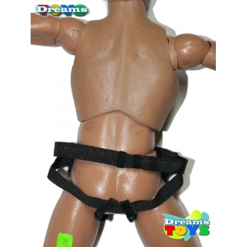 1/6 Arnes Piernas negro Dam Toys