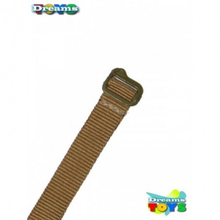 1/6 Cinturon de tela Café Flagset