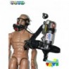 1/6 Tanque y Mascara antigas Dam Toys