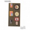 1/6 Set de Parches Delta Flagset