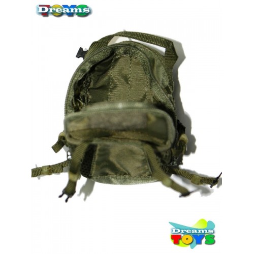 1/6 Mochila verde sin tirantes Flagset