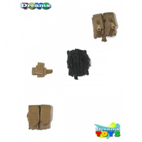 1/6 Set pouchs Dam Toys