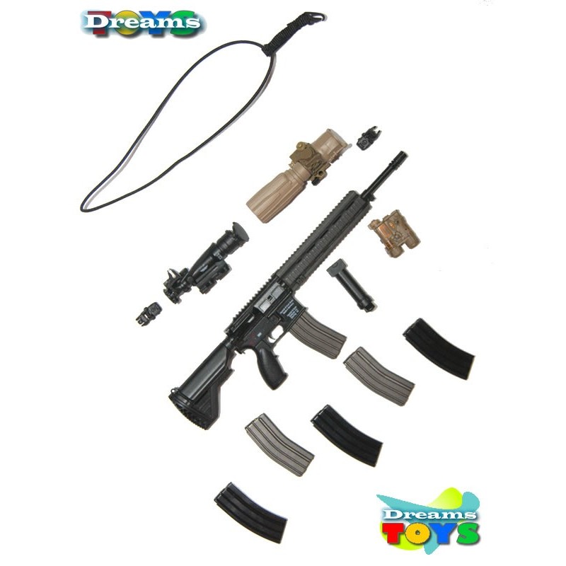 1/6 Rifle de Asalto AN/PVS-24 CNVD  Dam Toys