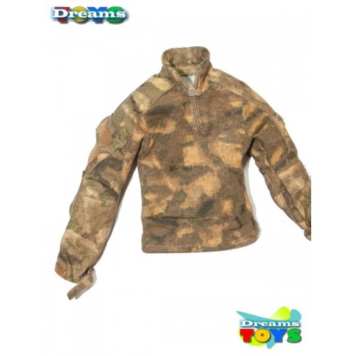 1/6 Camisola Camo Combat Dam Toys