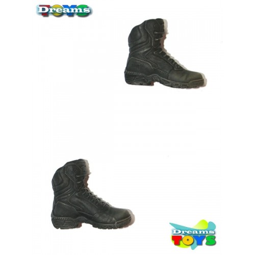 1/6 Botas plasticas Combat Dam Toys