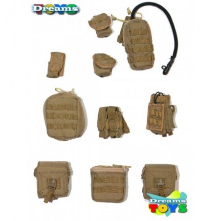 1/6 Set de pouchs arena Dam Toys
