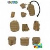 1/6 Set de pouchs arena Dam Toys