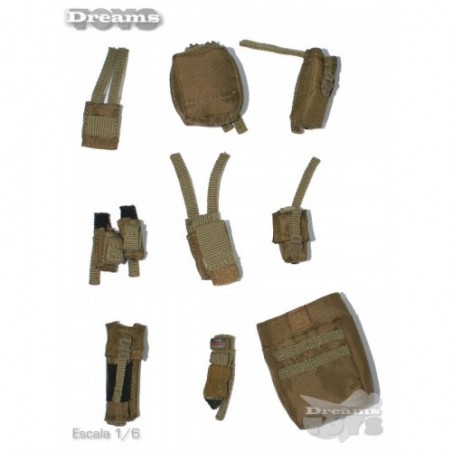 1/6 Set de pouchs Easy & Simple