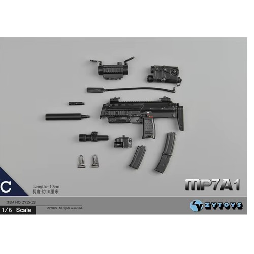 1/6 MP7 A1 Zy Toys