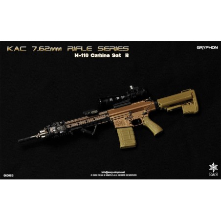 1/6 GRYPHON M110 KAC 7.62mm Rifle Easy & Simple