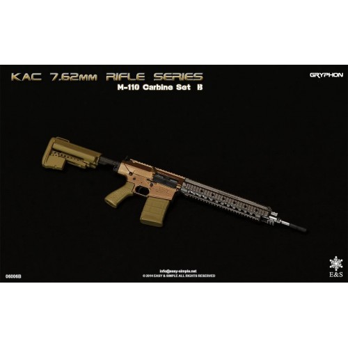 1/6 GRYPHON M110 KAC 7.62mm Rifle Easy & Simple
