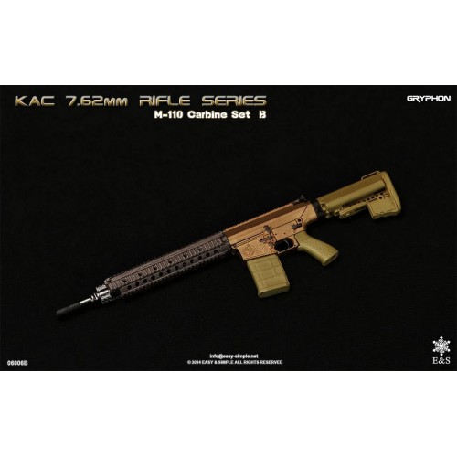 1/6 GRYPHON M110 KAC 7.62mm Rifle Easy & Simple