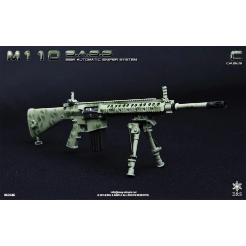 1/6 M110 SASS Semi Automatic Sniper Rifle