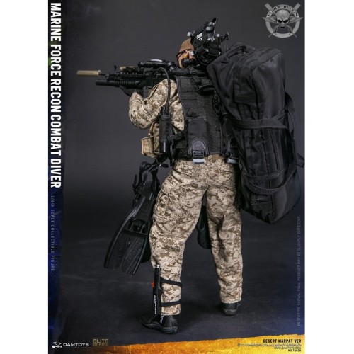 1/6 Marine Force Recon Combat Diver (Desert MARPAT Version)