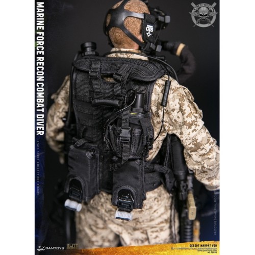 1/6 Marine Force Recon Combat Diver (Desert MARPAT Version)