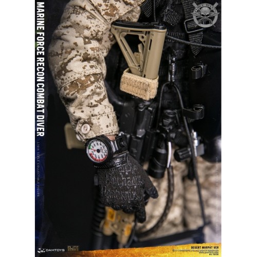 1/6 Marine Force Recon Combat Diver (Desert MARPAT Version)