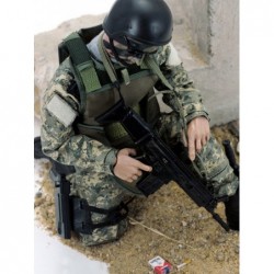 1/6 Special Forces Figure with ACU Uniform in Green